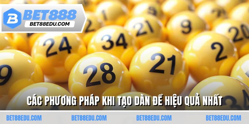 Các phương pháp khi tạo dàn đề hiệu quả nhất