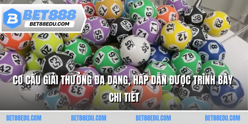 Cơ cấu giải thưởng đa dạng, hấp dẫn được trình bày chi tiết